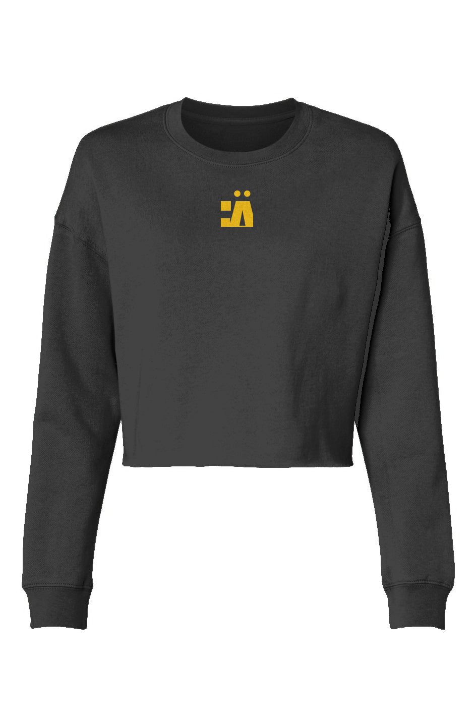 Lightweight Cropped Crew_ Moto Expression