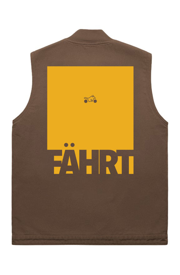 Fernand : Bold Adventurer // Canvas Heavy Vest