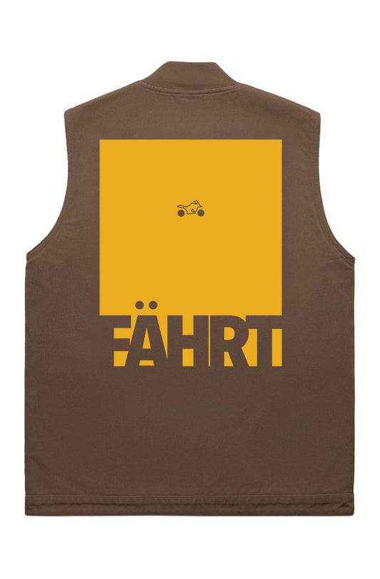 Fernand : Bold Adventurer // Canvas Heavy Vest