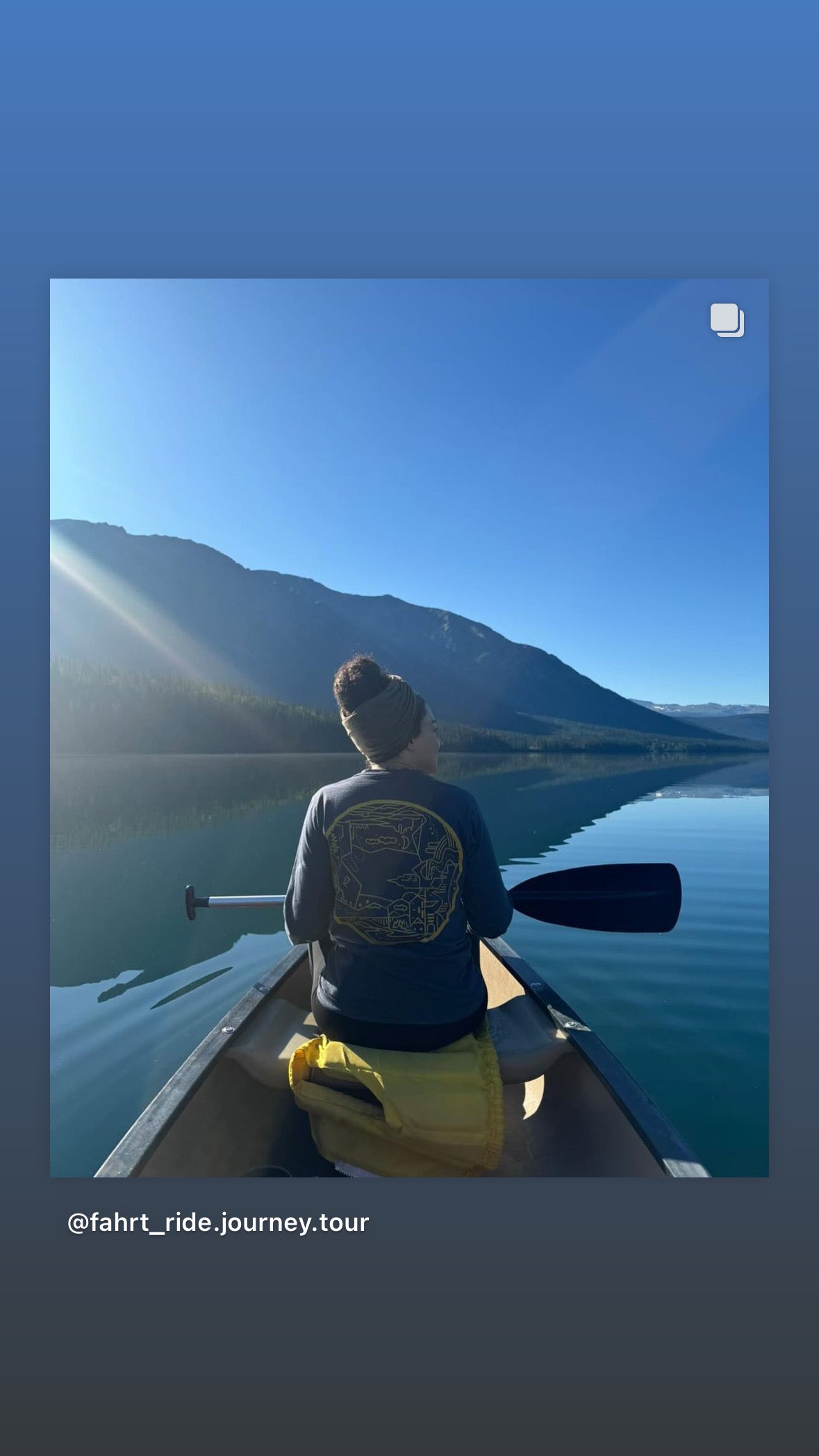 The Journey // long sleeve - pacific