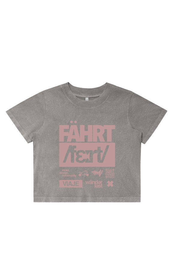 It's Pronounced // Women's Crop Tee