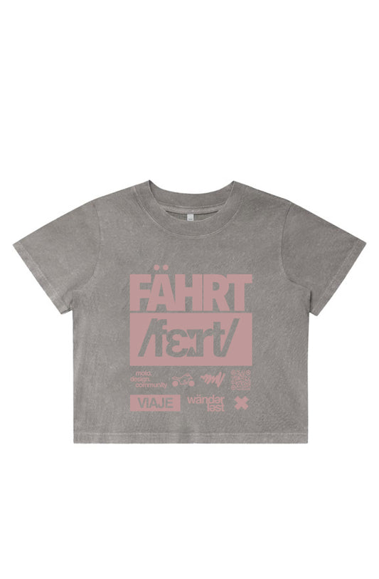 It's Pronounced // Women's Crop Tee