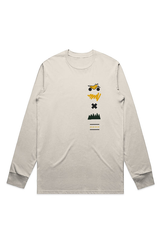 Staple L/S Tee Icons fahrt branded 