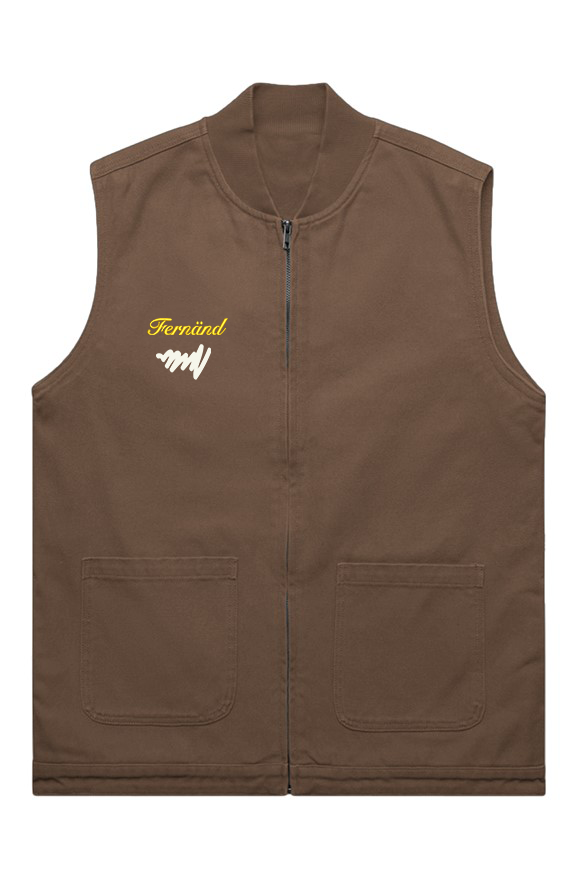 Fernand : Bold Adventurer // Canvas Heavy Vest