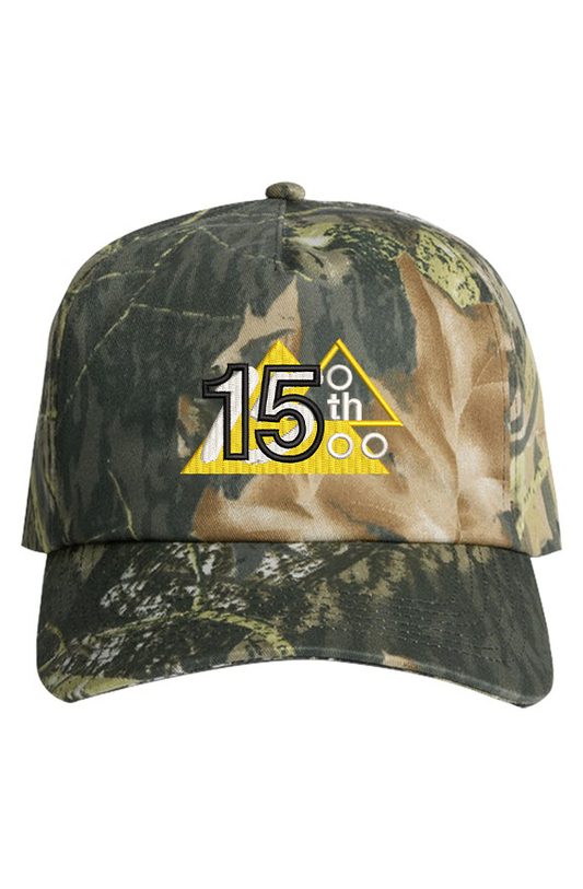 15 Years in the Woods // Camo Hat