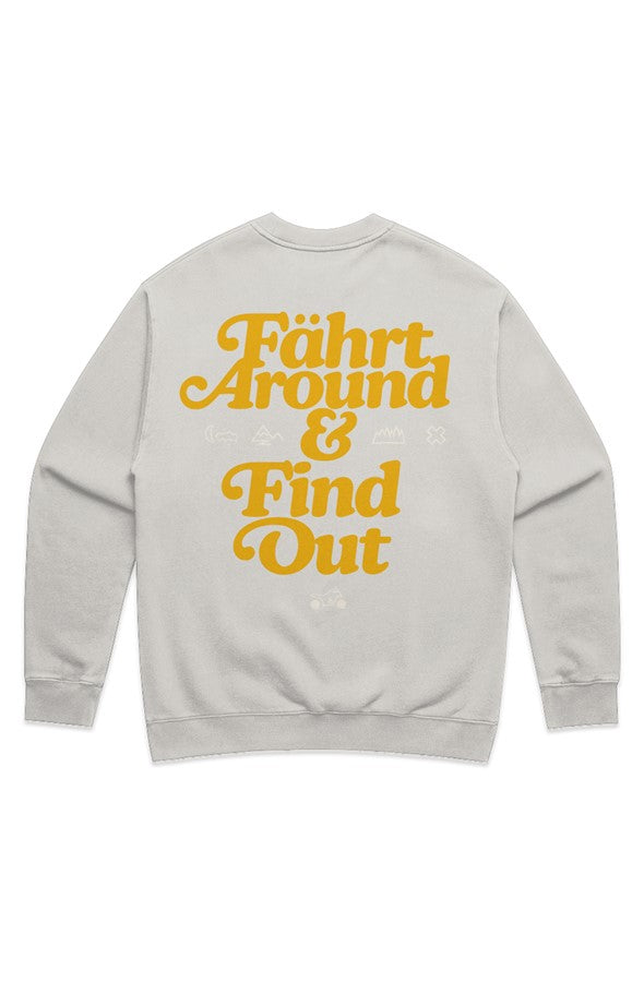 MENS RELAX FADED CREW