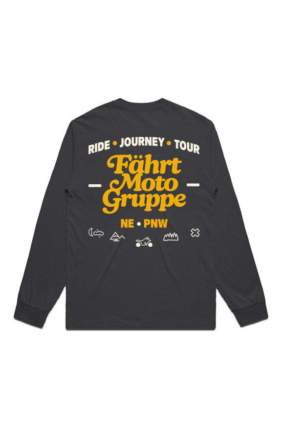 Fahrt Moto Gruppe // Heavy Faded L/S Tee