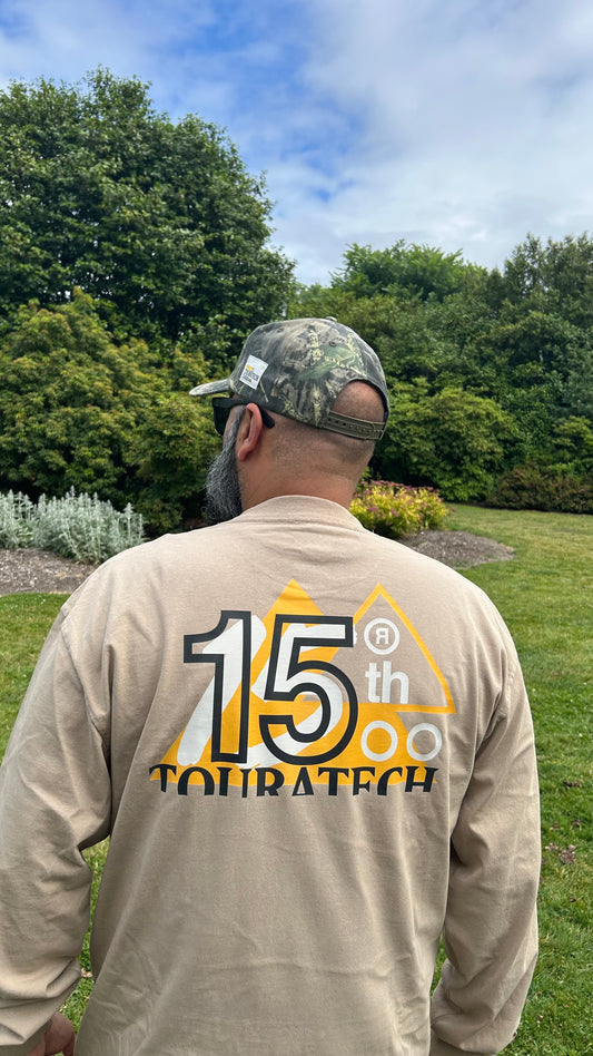 15 years of Tour - Heavy LS Tee // Faded Khaki